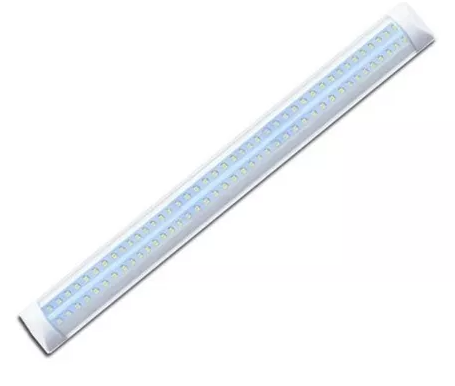 GAB. INTEGRADO 36W LUZ CÁLIDA TRANSPARENTE C/2 TIRAS  PF-36W-F-TP-WW L-CAL