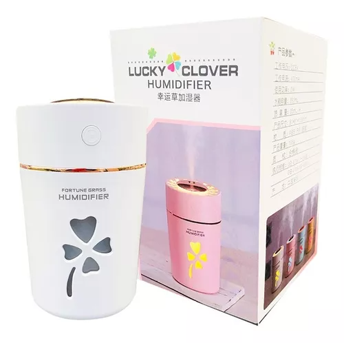 Humidificador Difusor Para Aromaterapia Con Luz Trébol 2W