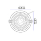 SPOT CHICO EMPOTRABLE TECHO ALTA POTENCIA 30W 100-277V 2500LM 41K LUZ NEUTRA PHILCO 51900/CHICO