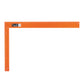 Escuadra 16'x24' de aluminio color naranja para cantero, Truper, SKU 101386