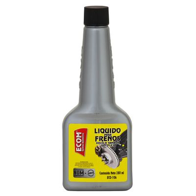LÍQUIDO DE FRENOS P/DISCO O TAMBOR DOT3 280ML