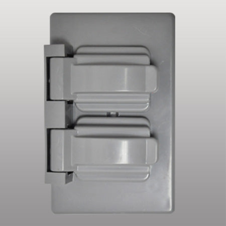 EE-1962 PLACA PLASTICO DUPLEX PARA INTERPERIE GRIS EE-1962