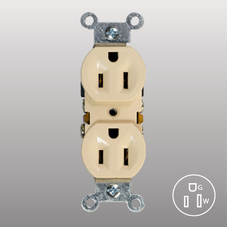 RECEPTACULO INTERCAMBIABLE POLAR 125V