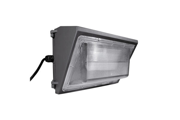 WALLPACK LUZ FRÍA 80W 100-277V 9000LM 50K