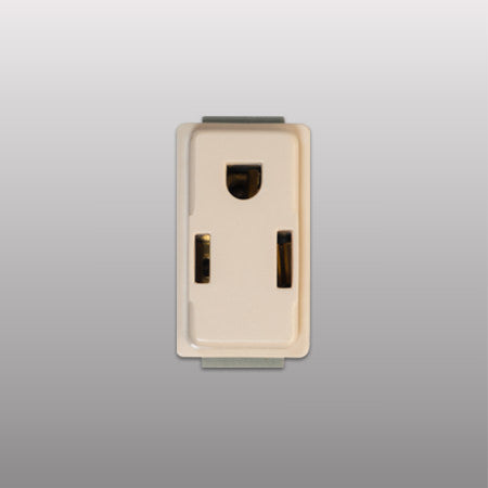 CONTACTO POLARIZADO CON TIERRA MARFIL