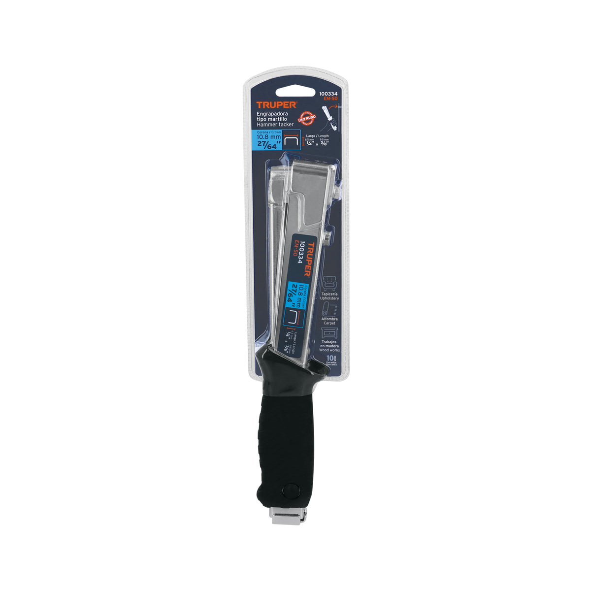 Engrapadora tipo martillo, uso rudo, TRUPER, Truper, SKU 100334 — vista 2