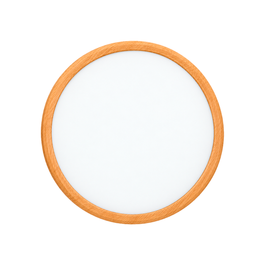 PANEL LED SOBREPONER Y EMPOTRADO AJUSTABLE MADERA 18W CCT TRIPLE TEMPERATURA LUMMI EMSMD18/MO