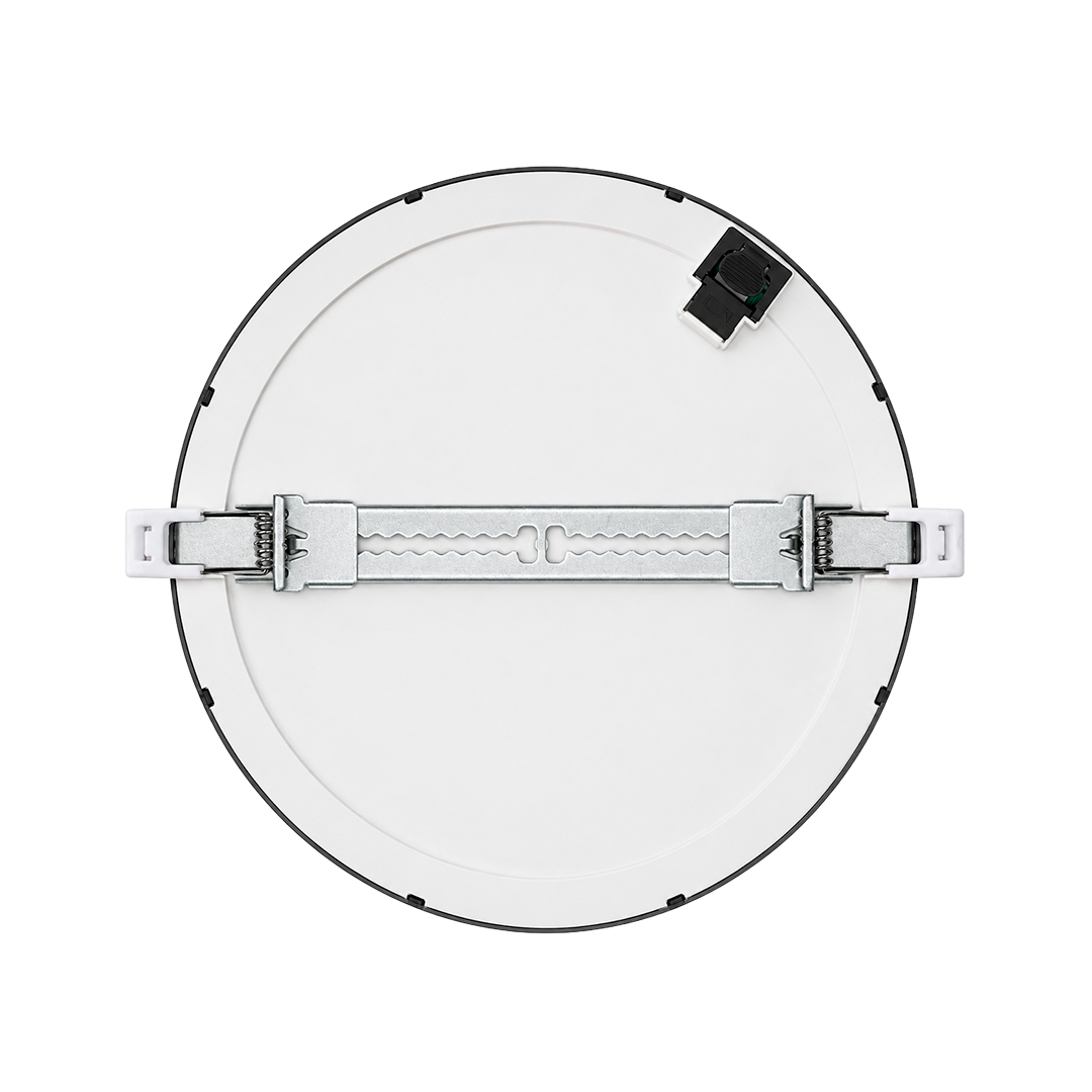 PANEL SOBREPONER Y EMPOTRADO AJUSTABLE LED 18W NEGRO CCT TRIPLE TEMPERATURA LUMMI EMSMD18/NE