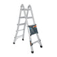 Multiescalera telescópica, 3.2 m, capacidad de carga 150 kg, Truper, SKU 101883
