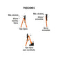 Multiescalera telescópica, 3.2 m, capacidad de carga 150 kg, Truper, SKU 101883 — vista 4