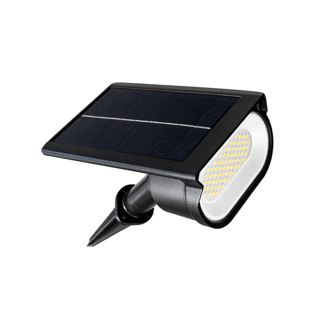 CAJA 2PZS ESTACA SOLAR EXTERIOR 100LM 30K LUZ CÁLIDA BOOMER SG6103A3