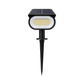 CAJA 2PZS ESTACA SOLAR EXTERIOR 100LM 30K LUZ CÁLIDA BOOMER SG6103A3