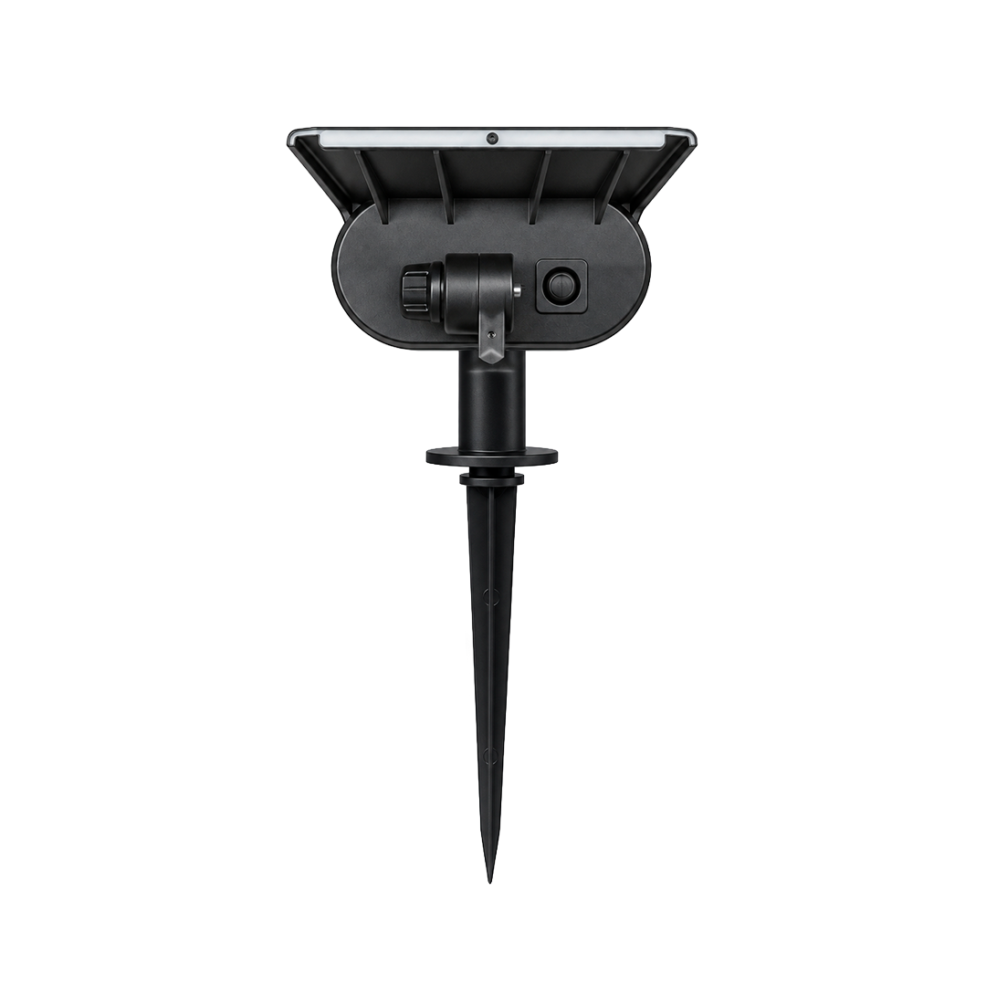 CAJA 2PZS ESTACA SOLAR EXTERIOR 100LM 30K LUZ CÁLIDA BOOMER SG6103A3