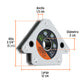 Escuadra magnética para soldar de 3-1/4' carga 25 kg, EXPERT, Expert, SKU 102860 — vista 4