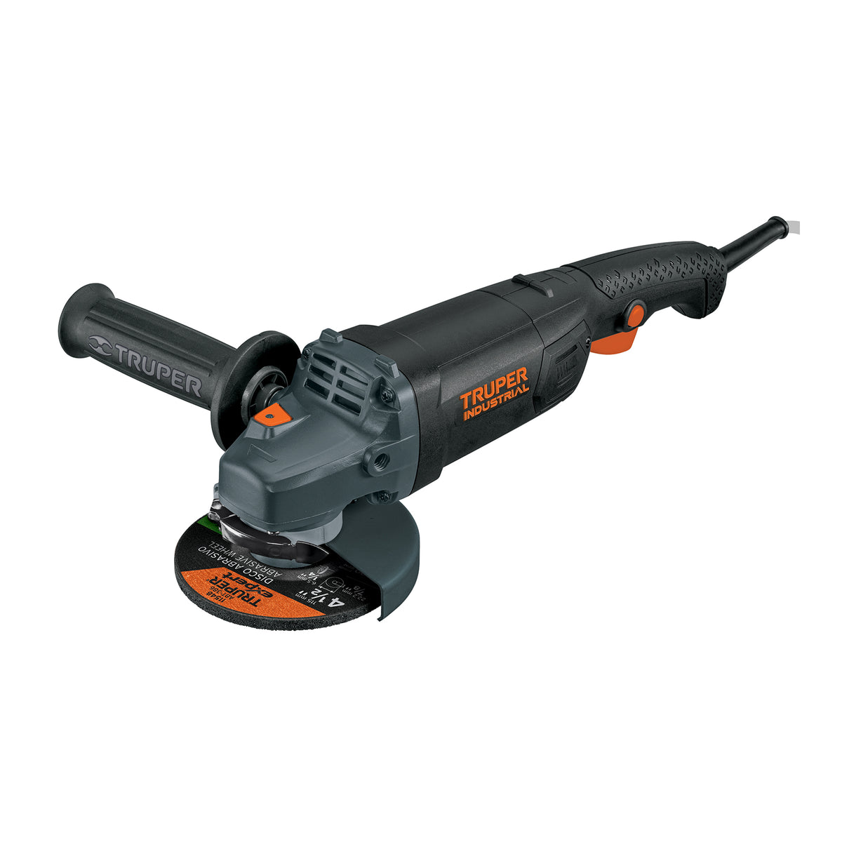 Esmeriladora angular 4-1/2' 1250W TRUPER INDUSTRIAL — foto oficial 1