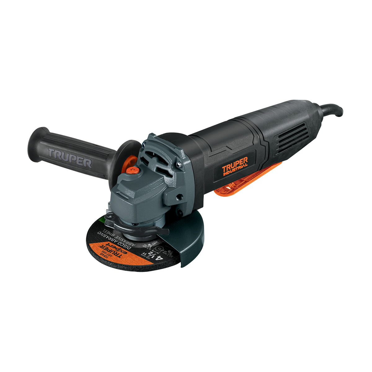 Esmeriladora 4-1/2', 850 W, int. paleta, TRUPER INDUSTRIAL, Truper, SKU 102496