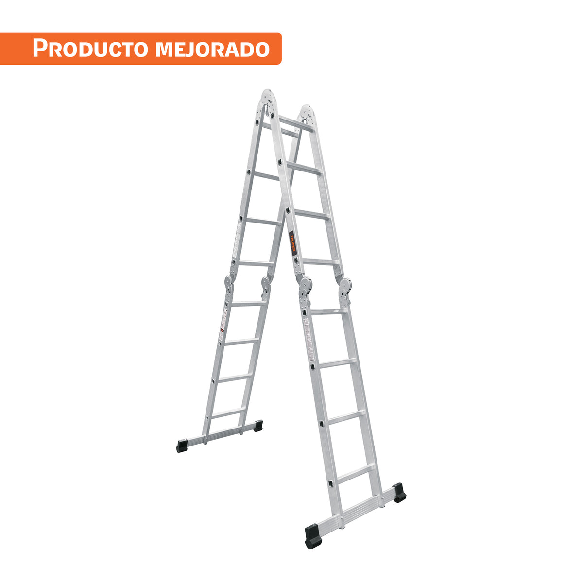 Escalera multiposición 16 peldaños, capacidad 150 kg, TRUPER, Truper, SKU 101906