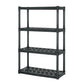 Estante plástico 4 repisas capacidad 70kg, 91x43x142, TRUPER — foto oficial 1