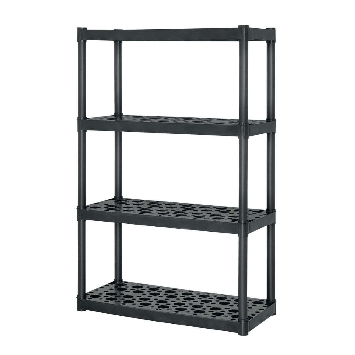 Estante plástico 4 repisas capacidad 70kg, 91x43x142, TRUPER — foto oficial 1