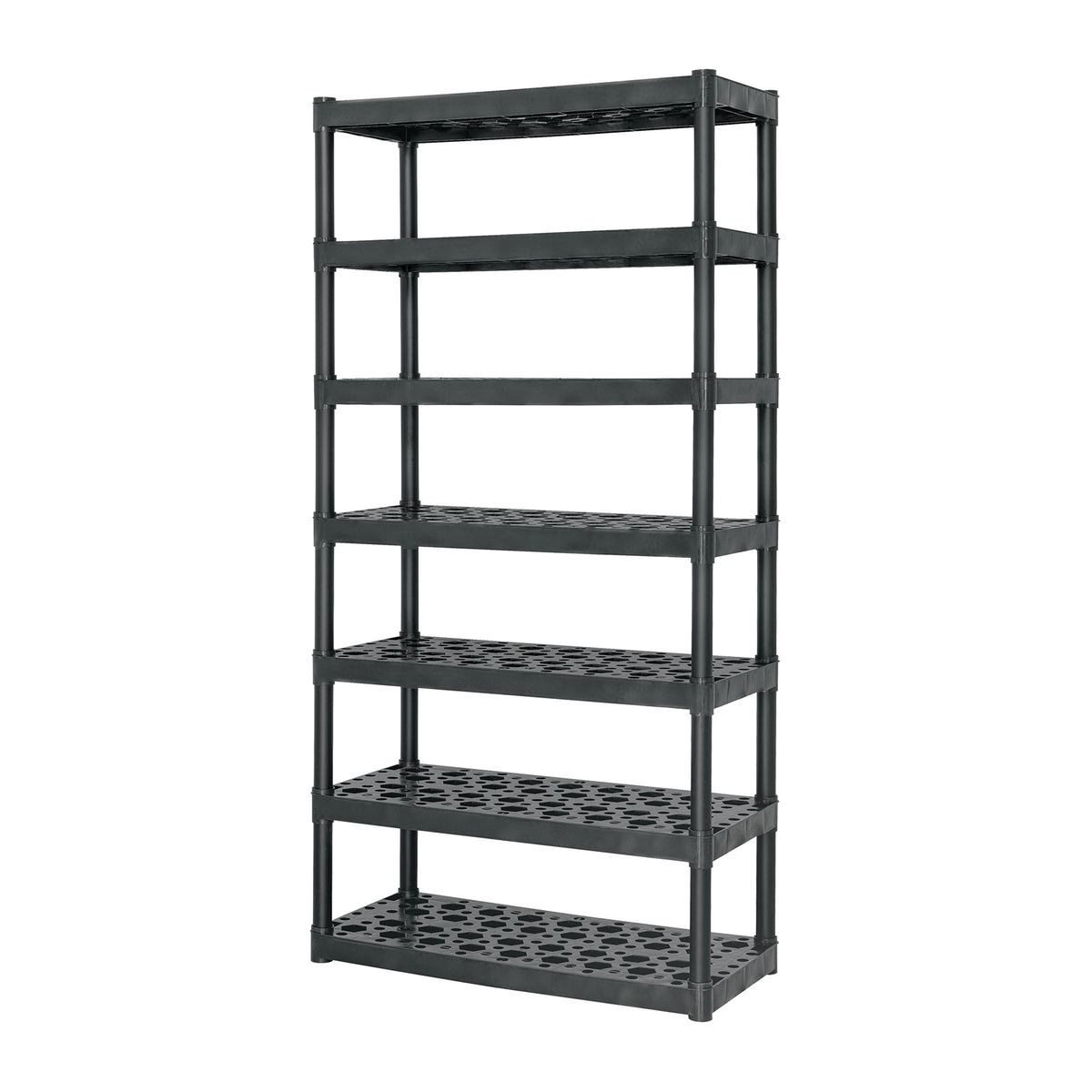 Estante plástico 7 repisas capacidad 60kg, 91x43x185, TRUPER — foto oficial 1