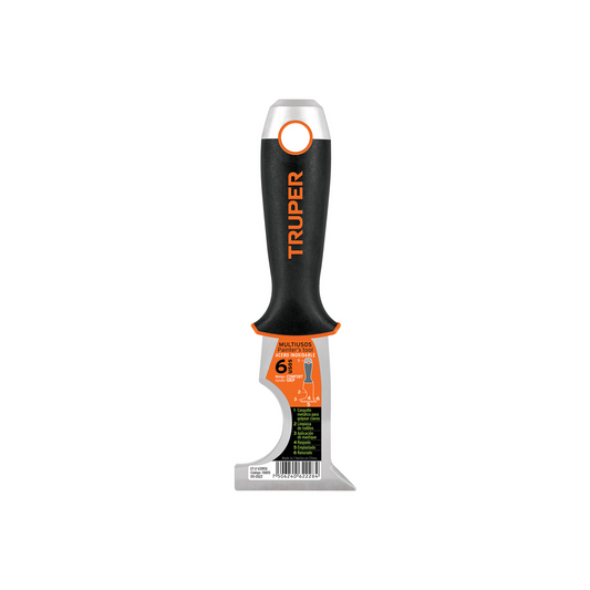 ESPÁTULA 2-1/2" ACERO INOXIDABLE TRUPER 15855 ET-2-1/2R5X