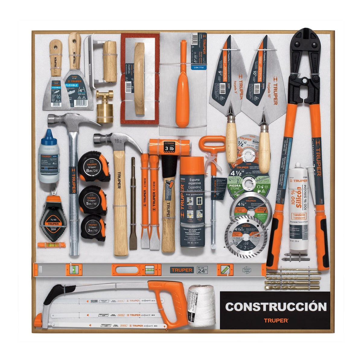 Exhibidor de Construcción 80x80 cm 1 tablero — foto oficial 1