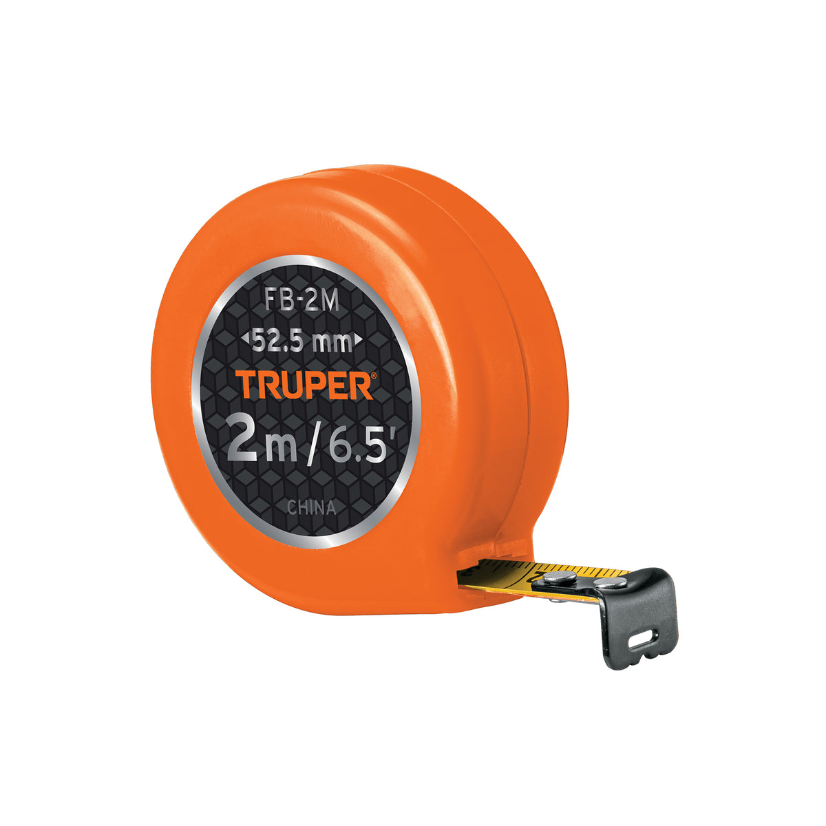 Flexómetro de bolsillo 2 m cinta 13 mm, TRUPER, Truper, SKU 103090