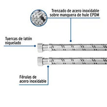 MANGUERA PARA BOILER ACERO INOXIDABLE  1/2