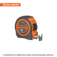 Flexómetro compacto contra impactos 3 m cinta 16 mm TRUPER — foto oficial 1