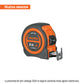 Flexómetro compacto contra impactos 8 m cinta 25 mm TRUPER — foto oficial 1