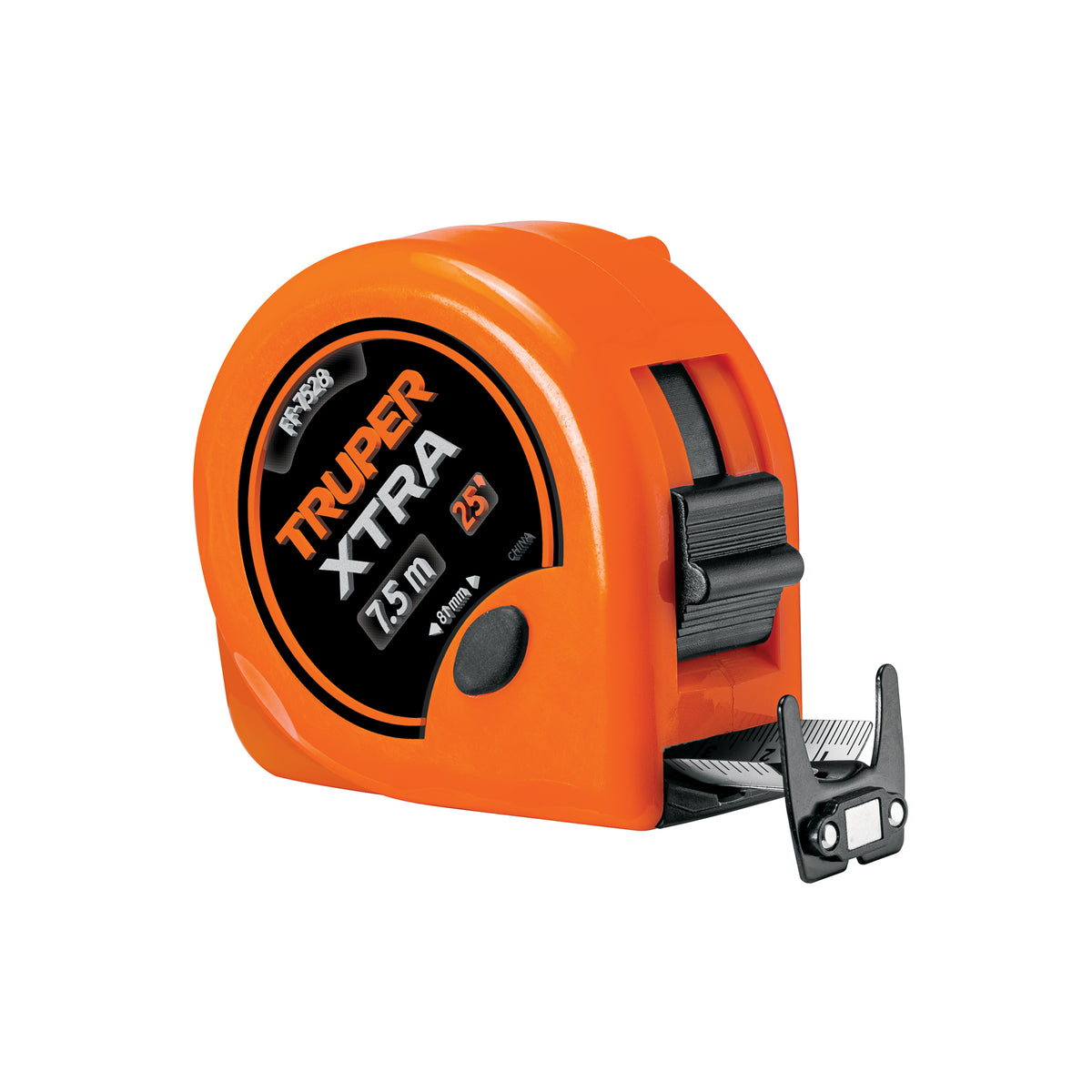 Flexómetro XTRA 7.5 m cinta extra ancha 28 mm TRUPER — foto oficial 1