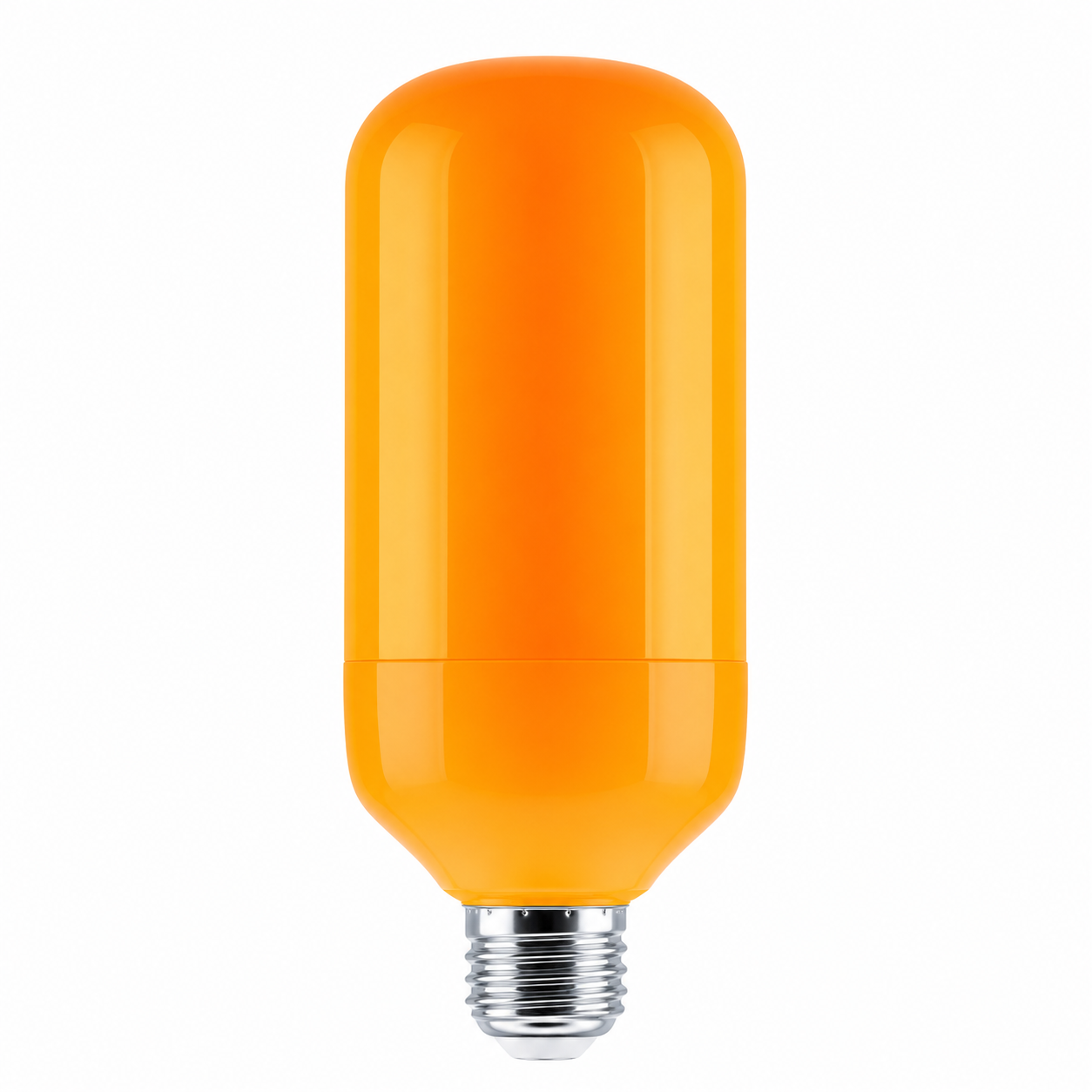FOCO EFECTO FUEGO FLAMA VELA E26 2W 27K LUZ AMBAR LUMMI FFT65LED