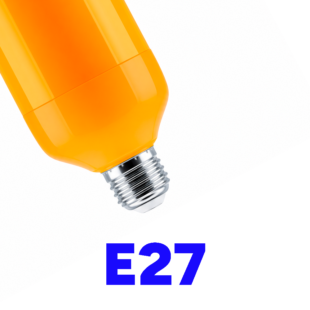 FOCO EFECTO FUEGO FLAMA VELA E26 2W 27K LUZ AMBAR LUMMI FFT65LED