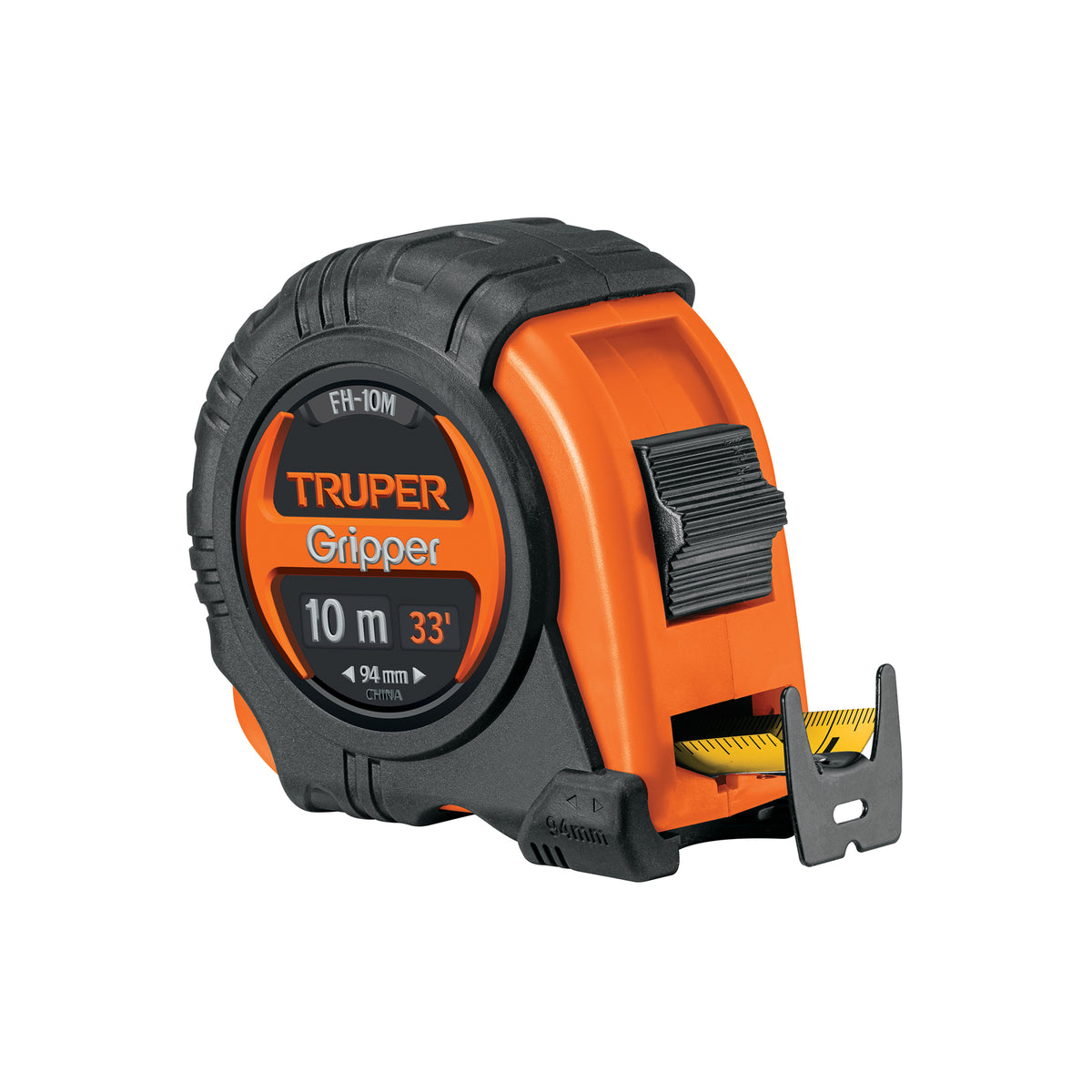 Flexómetro Gripper contra impactos 10 m cinta 32 mm TRUPER — foto oficial 1