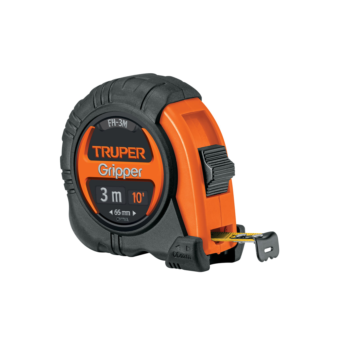 Flexómetro Gripper contra impactos 3 m cinta 13 mm TRUPER — foto oficial 1