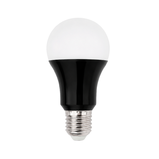 FOCO LUZ NEGRA FIESTA NEÓN E26 6W 127V LUMMI A60LED6/BLB