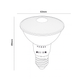 FOCO LED PAR20 CCT LUMMI E26 6W 600LM MULTI TEMPERATURA 30K 40K 64K LUMMI PAR205CCT6