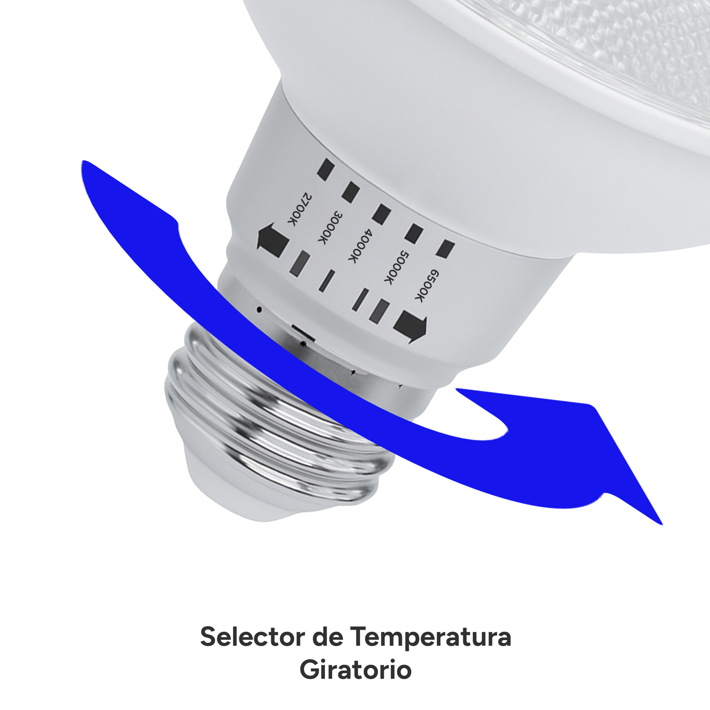 FOCO LED PAR38 E26 15W 1,500LM MULTI TEMPERATURA 30K 40K 64K LUMMI PAR385CCT15