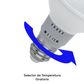FOCO LED PAR20 CCT LUMMI E26 6W 600LM MULTI TEMPERATURA 30K 40K 64K LUMMI PAR205CCT6