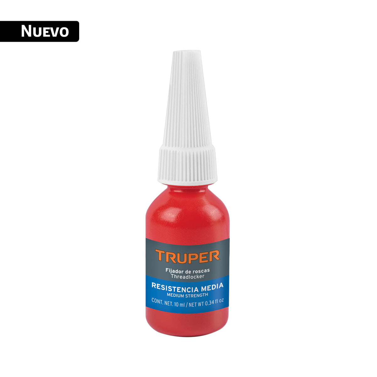 Fijador de roscas, removible, 10 ml, azul, TRUPER, Truper, SKU 103231