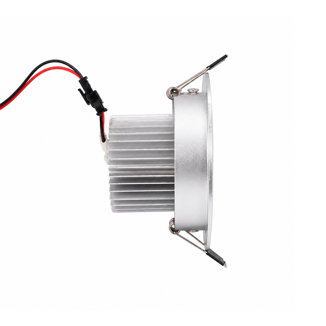 LÁMPARA EMPOTRADO SPOT LED 3" 5W 30K LUZ CÁLIDA FAMOUS STAR GR-TH002/30