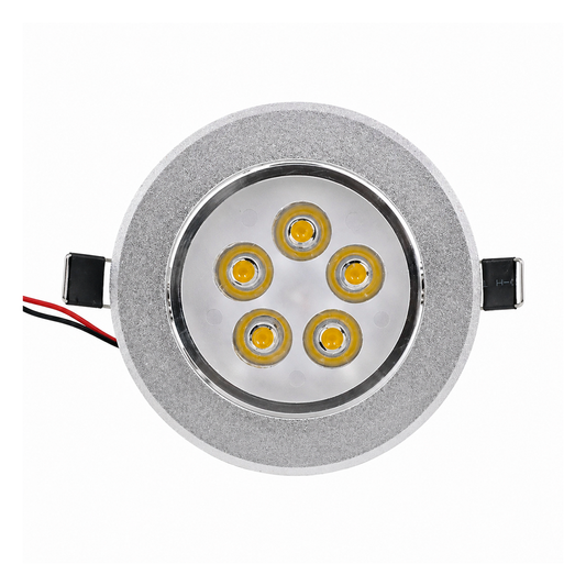 LÁMPARA EMPOTRADO SPOT LED 3" 5W 30K LUZ CÁLIDA FAMOUS STAR GR-TH002/30