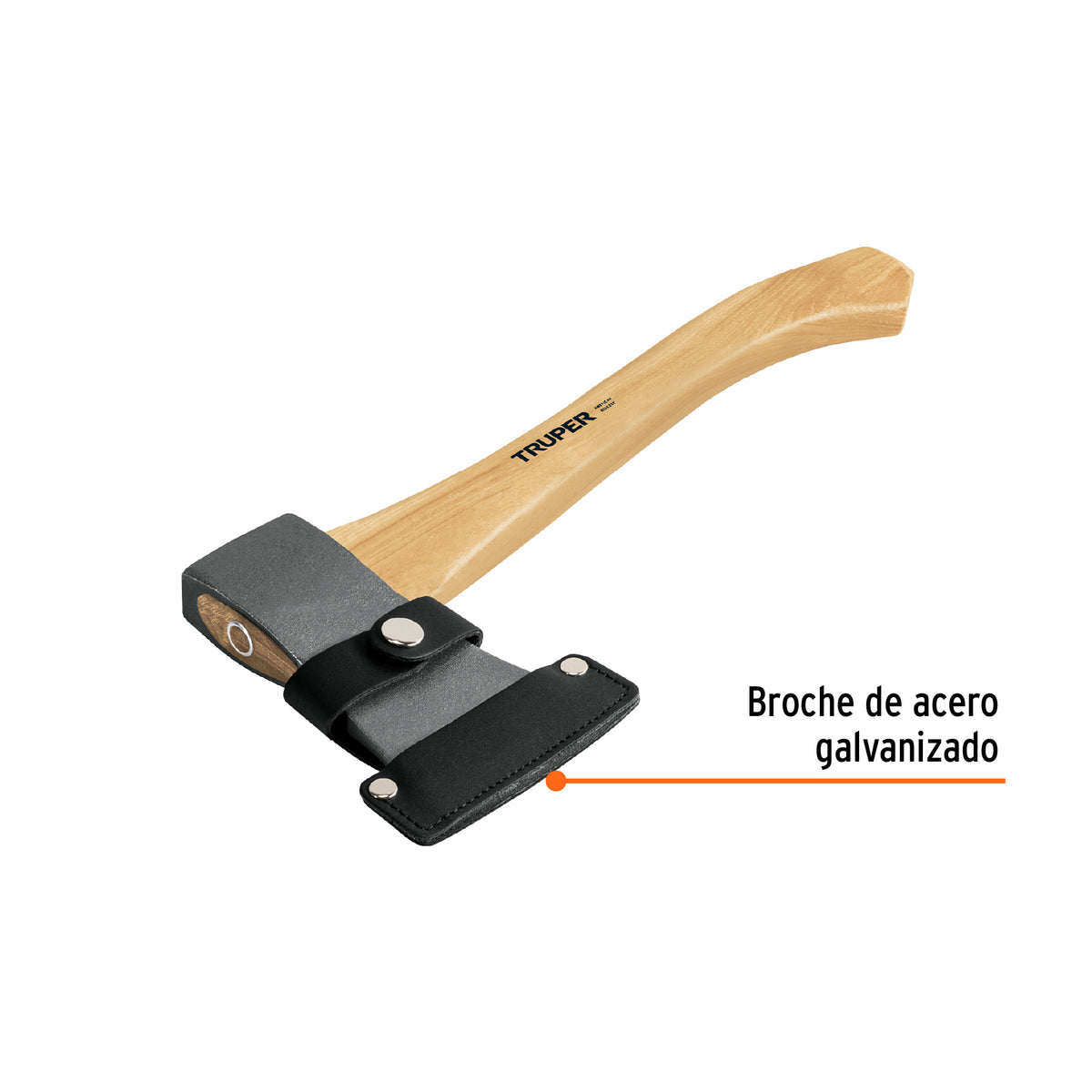 Funda de cuero para hacha cazadora, TRUPER, Truper, SKU 101956 — vista 3