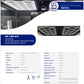 KIT SUSPENDIDO HEXAGONAL LED 610W 67,100LM 40K LUZ NEUTRA TL APP HP-LED-KIT