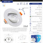 SPOT LED EMPOTRABLE DIRIGIBLE MINI REDONDO BLANCO 3W/5W/7W 5600LM CCT MULTI TEMPERATURA ARTLITE ADO-102