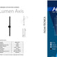 LÁMPARA DE MURO LINEAL NEGRO 12W 822LM 30K LUZ CÁLIDA BOOMER WA9101A3