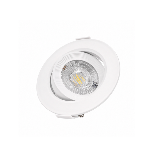 SPOT EMPOTRADO LED DIRIGIBLE 5W 65K LUZ FRÍA GEOPOWER LRD/5W