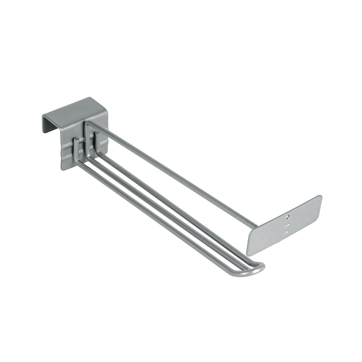 Gancho recto reforzado de 10' con portaetiqueta, TRUPER, Truper, SKU 10259