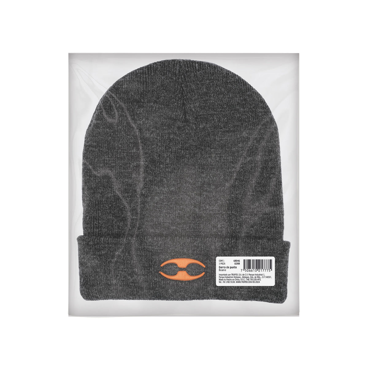 Gorro de punto gris, TRUPER — foto oficial 2