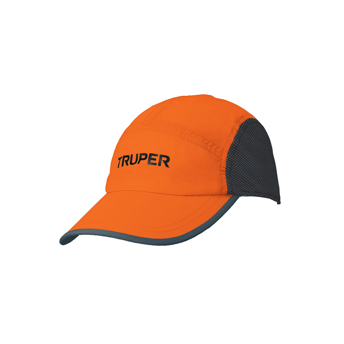 Gorra color naranja 100% poliéster TRUPER — foto oficial 1